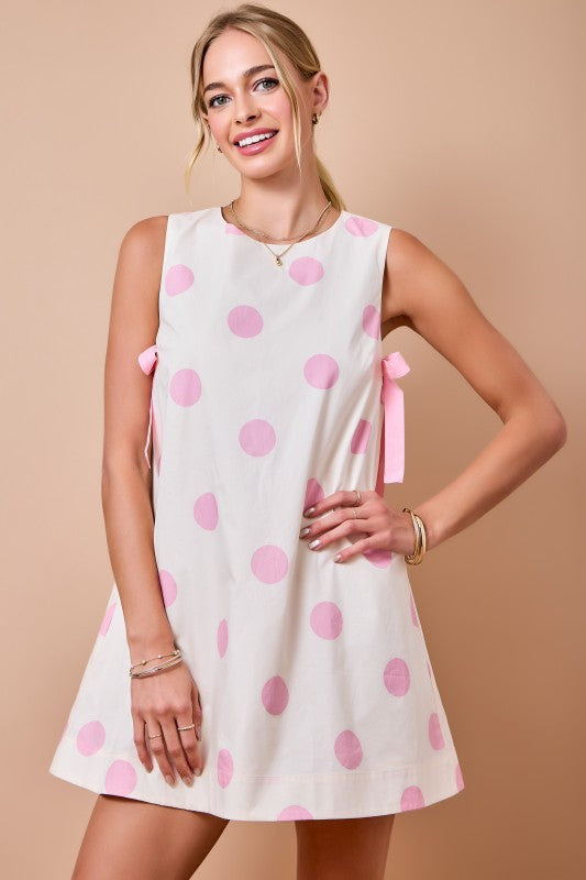 Dotted in Pink Dress