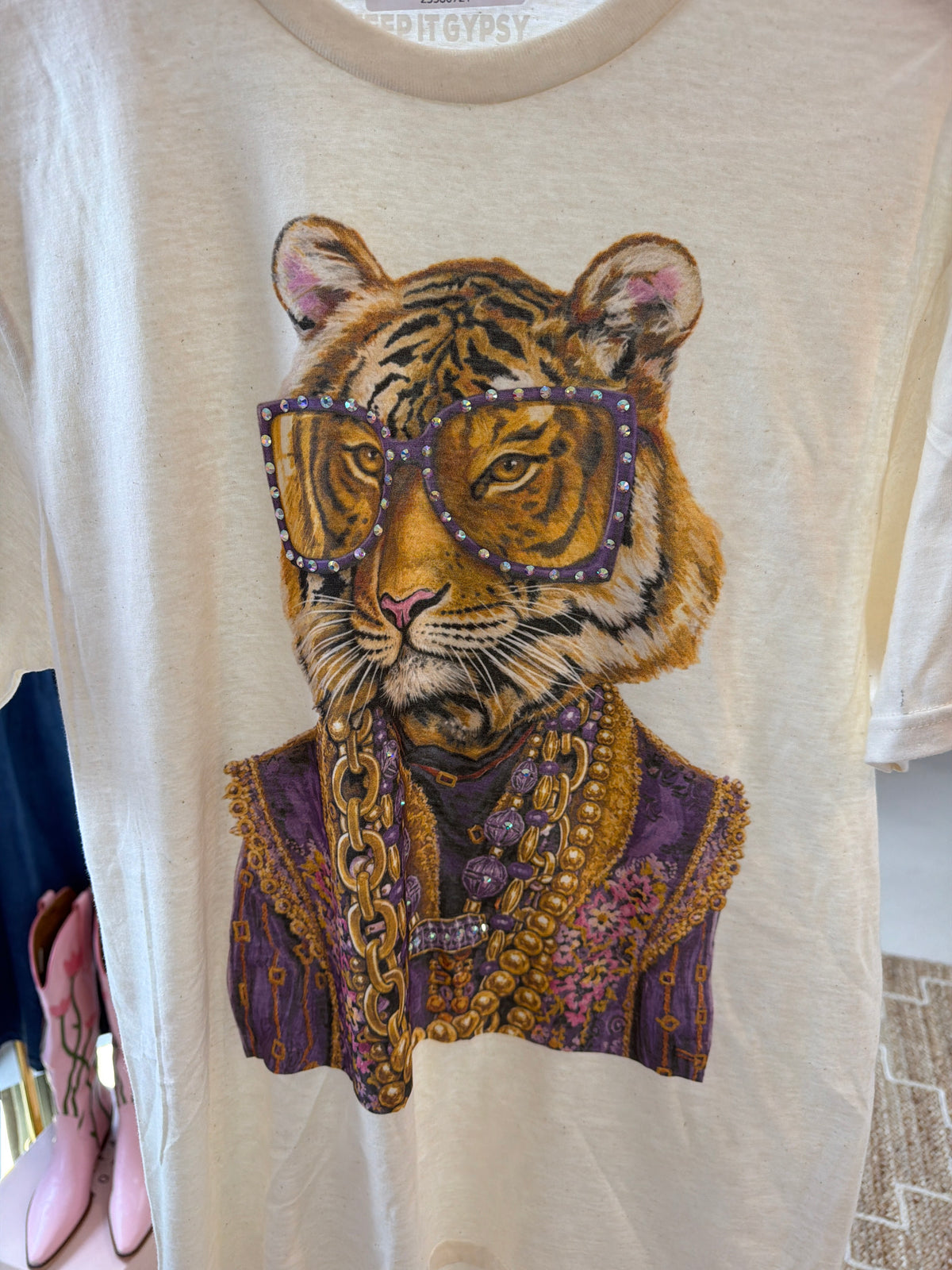 Gameday Funky Tiger Tee