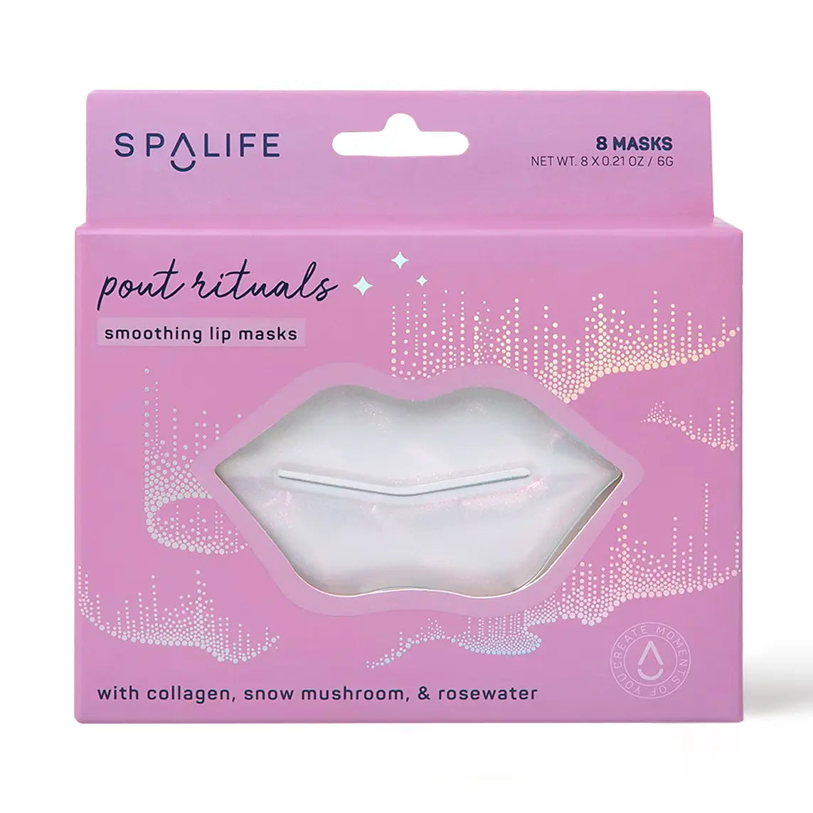 Lip Masks (with collagen, snow mushroom & rose water)