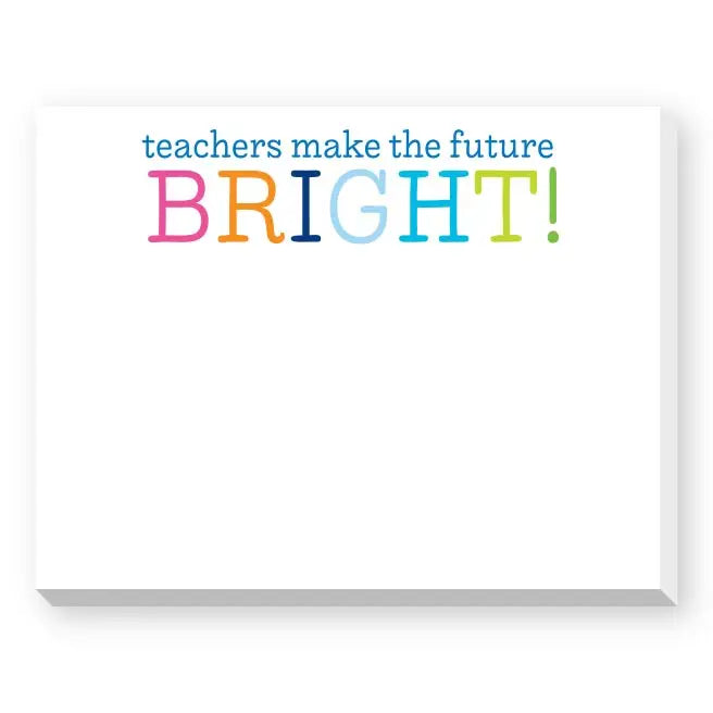 Teachers make the future bright