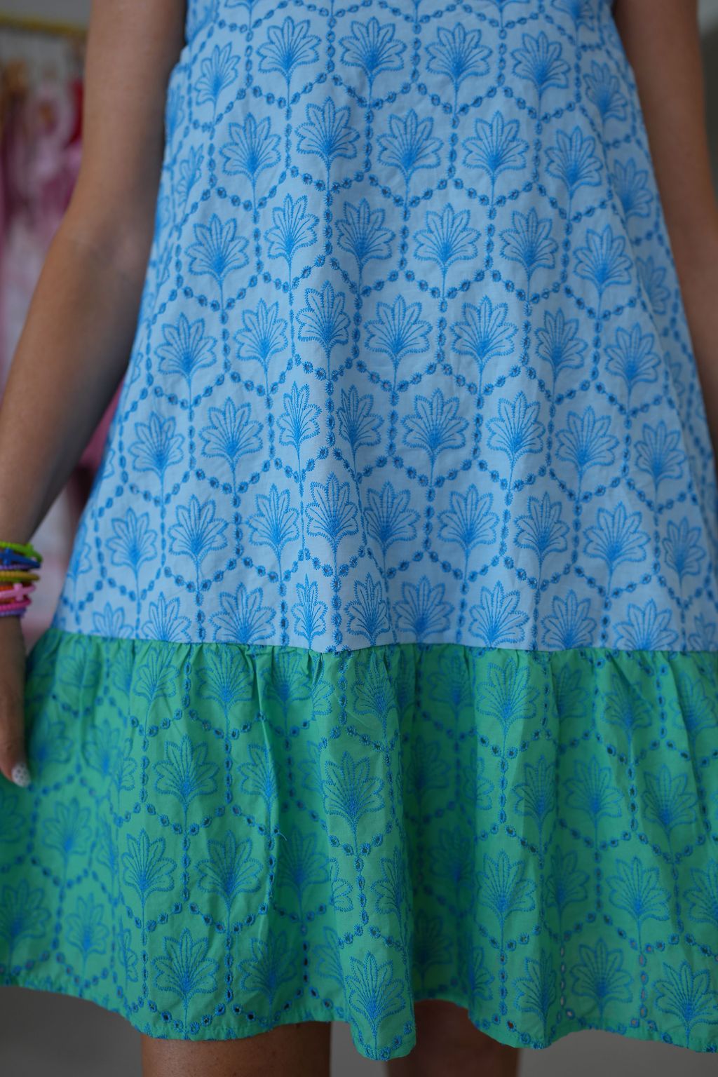 Blue & Green Wishlist Dress