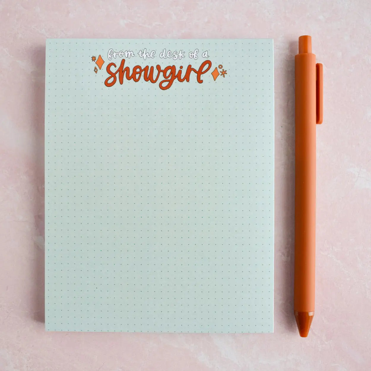 Life of a Showgirl Notepad