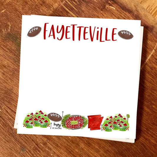 Fayetteville, AR notepad