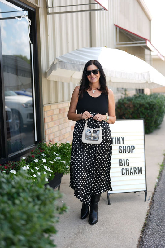 Spot on Midi Dress