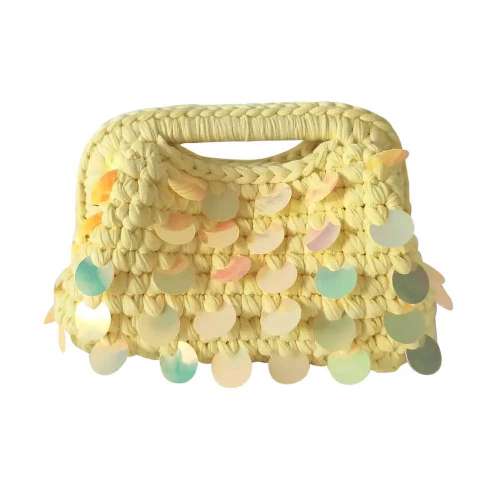 Woven Tote Purse