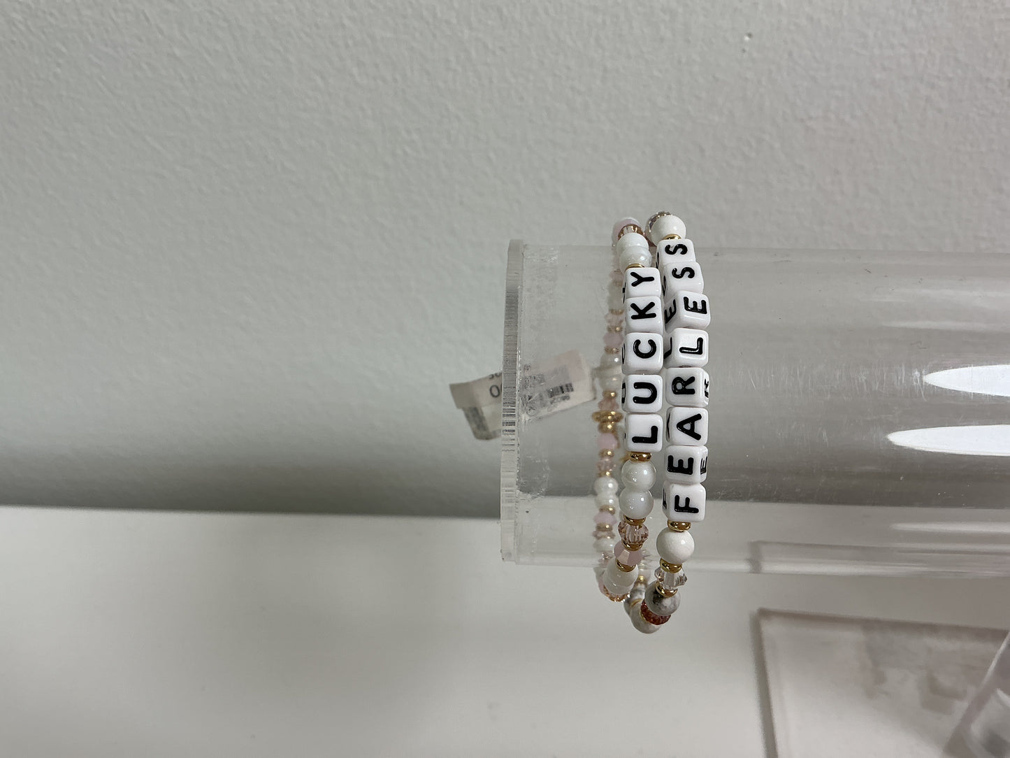 Words bracelet ($25)
