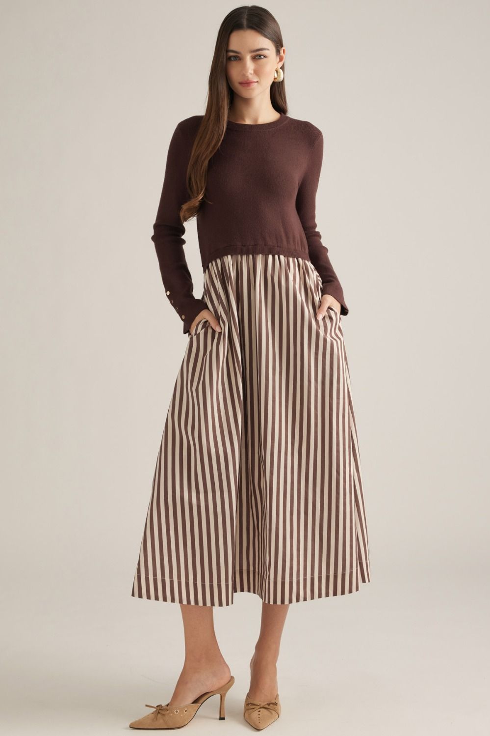 Meet Me at the Cafe dress