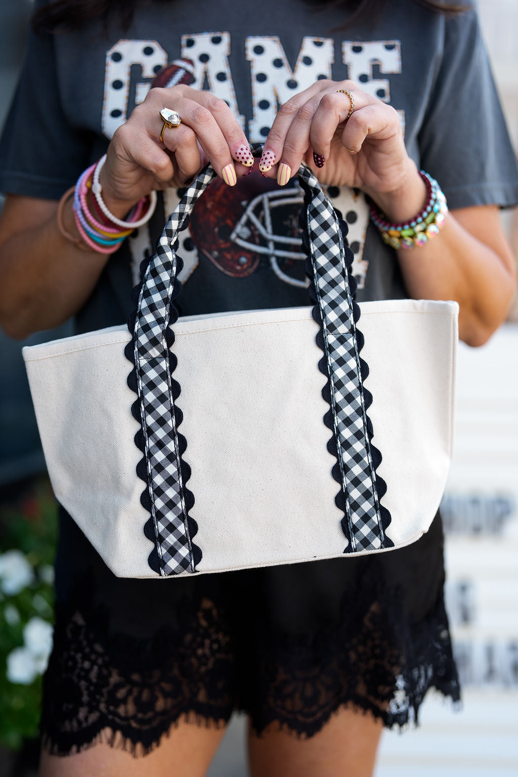 The Gingham Girl Tote