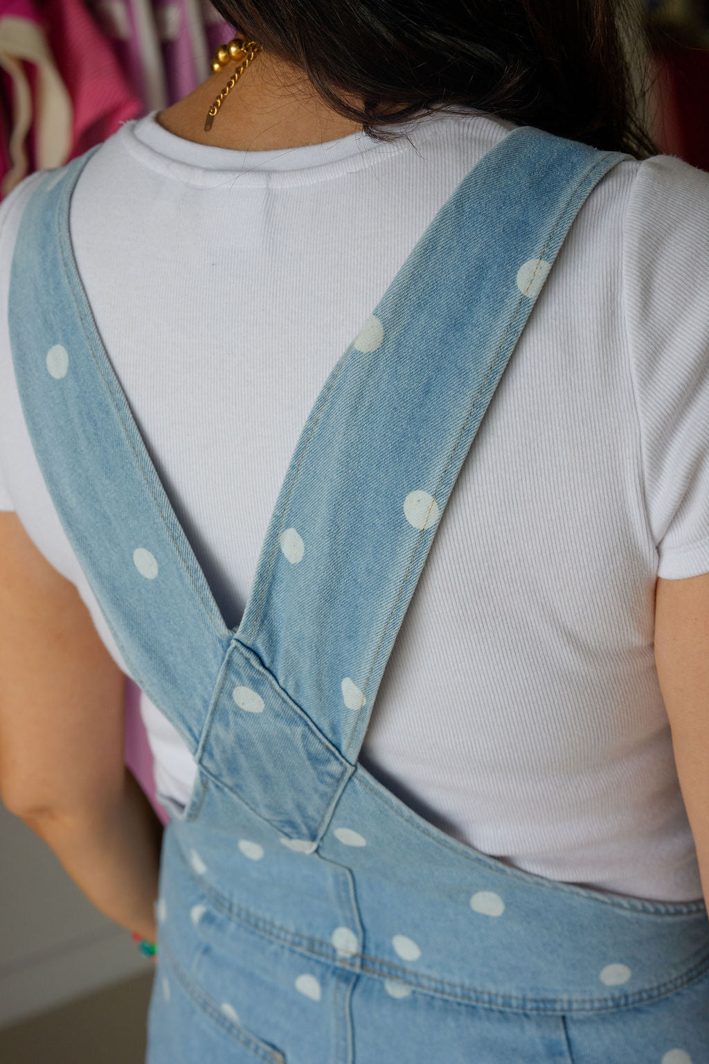 Polka Dot Overalls