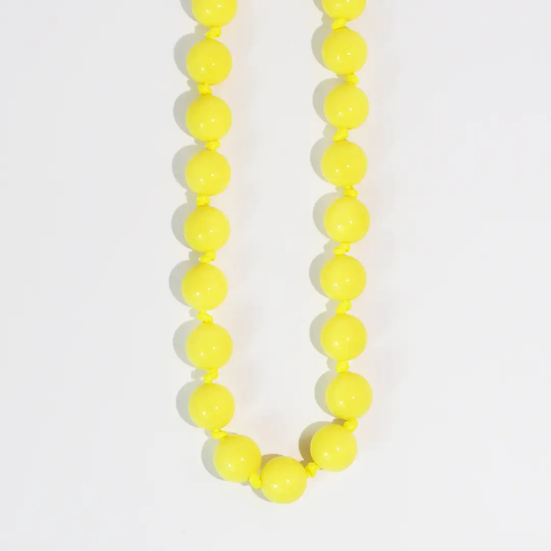 Bubblegum Bead Necklace