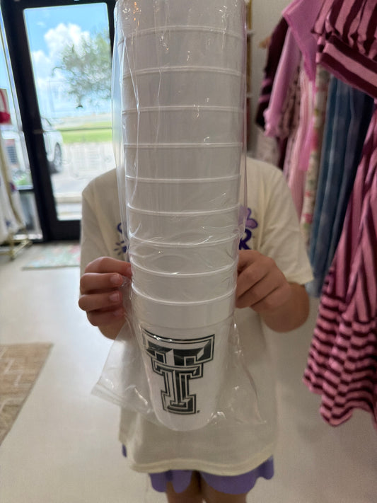 Texas Tech Cups
