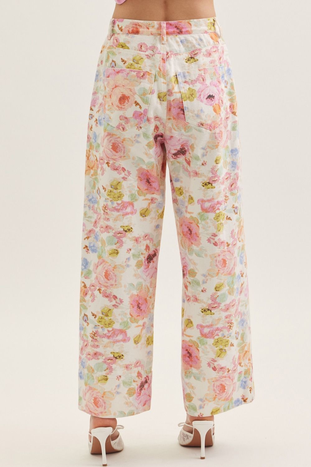 KB Floral Jeans