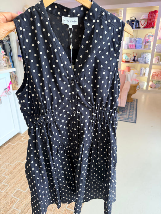 Black Polka Dot Dress