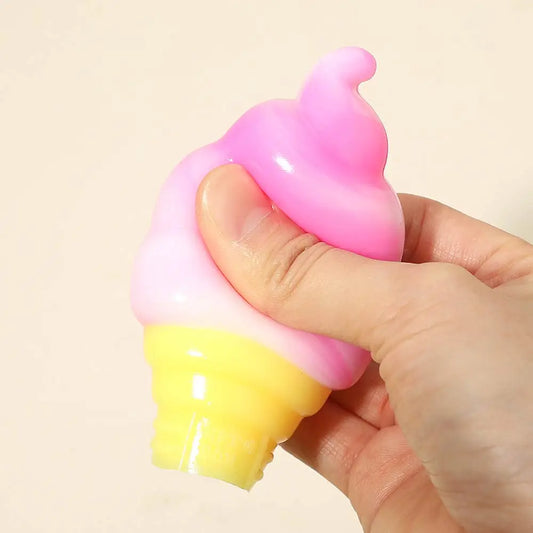 NeeDoh Nice Cream Cone squishie
