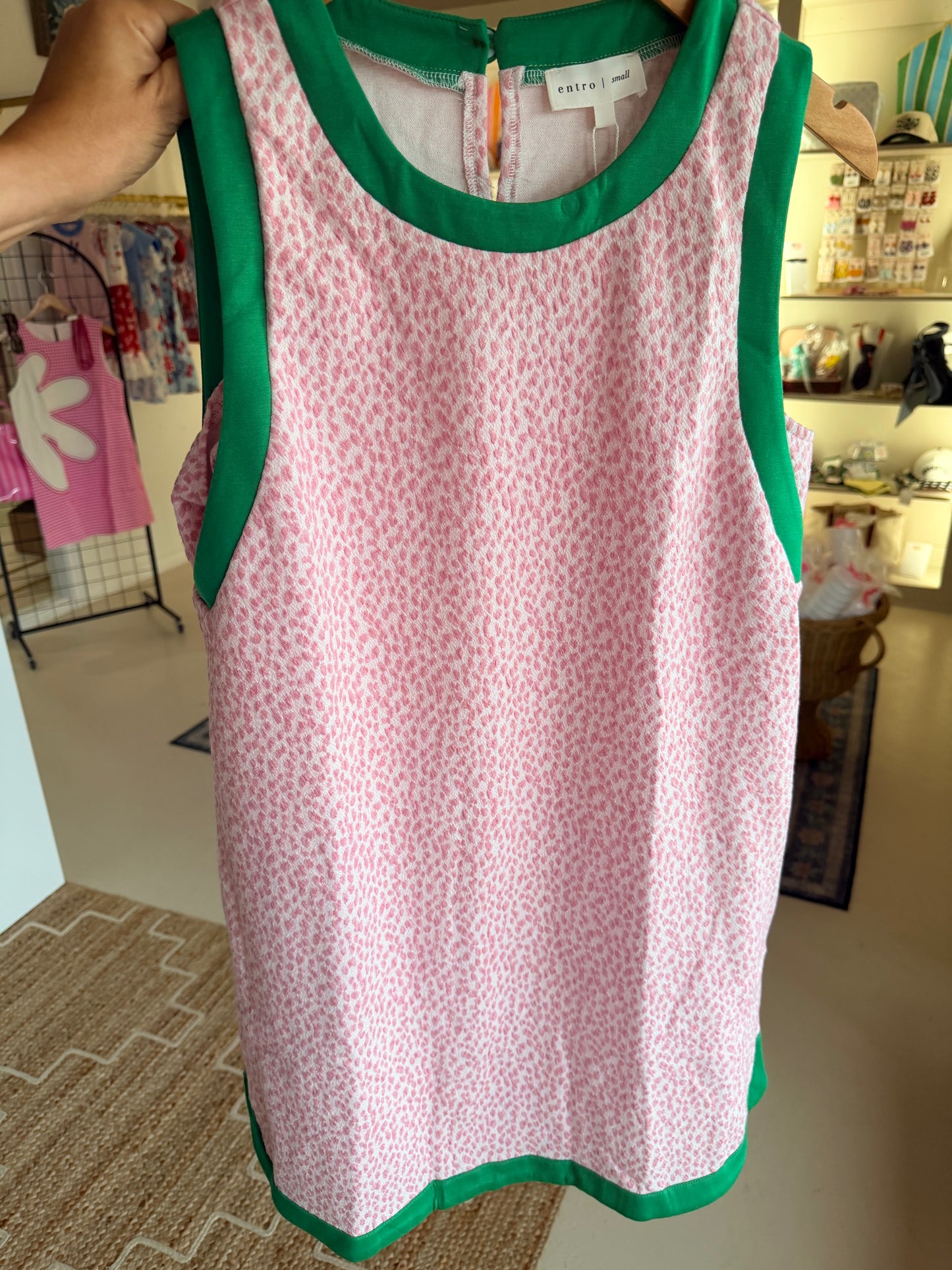 Pink Cheetah Dress