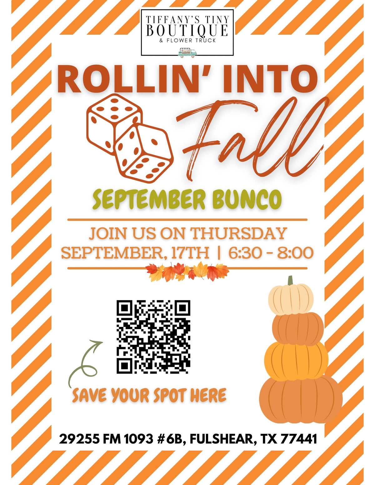 BUNCO - September
