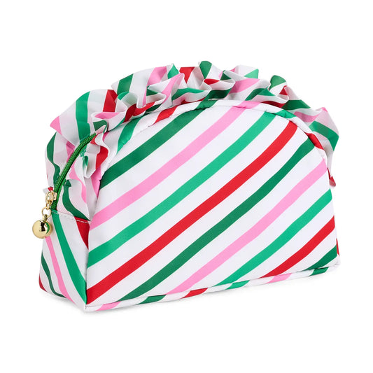 Candy Stripes Large Ruffle Bag